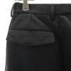 GUCCI Made in Italy 100% wool Slacks pants 44 black Men's Used