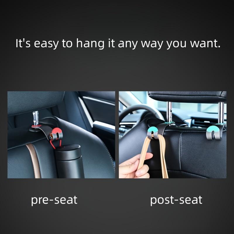 Nieuwe metalen multifunctionele autohaken voor de achterkant van de stoel autostoel achter auto-accessoires kleine haken