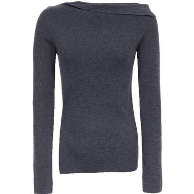 Women's Merino Wool Blend Knit Sweater
