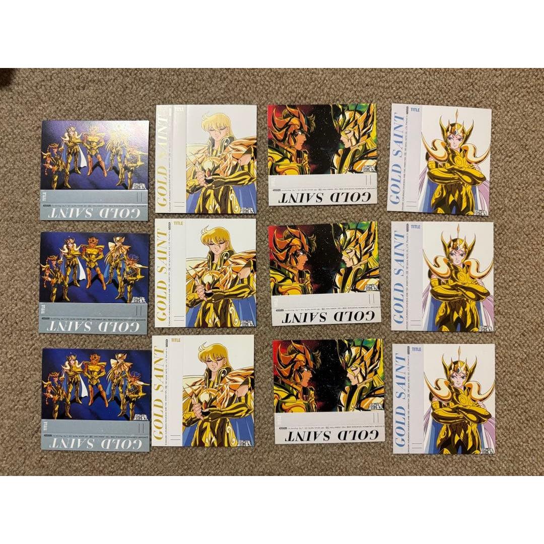 Used [Rare] Saint Seiya Gold Saint Seiya Cassette Index Card Rare!