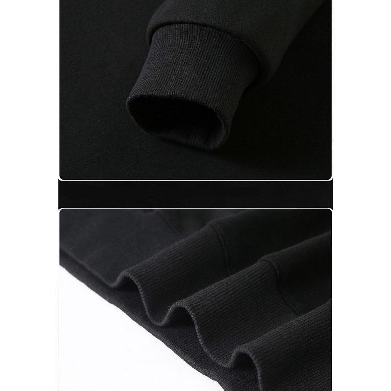 Solid Color Sweatshirt Round Neck Without Hood Men's Plus Size Plus Fat T-shirt Fat Guy Simple Casual 4XL-10XL
