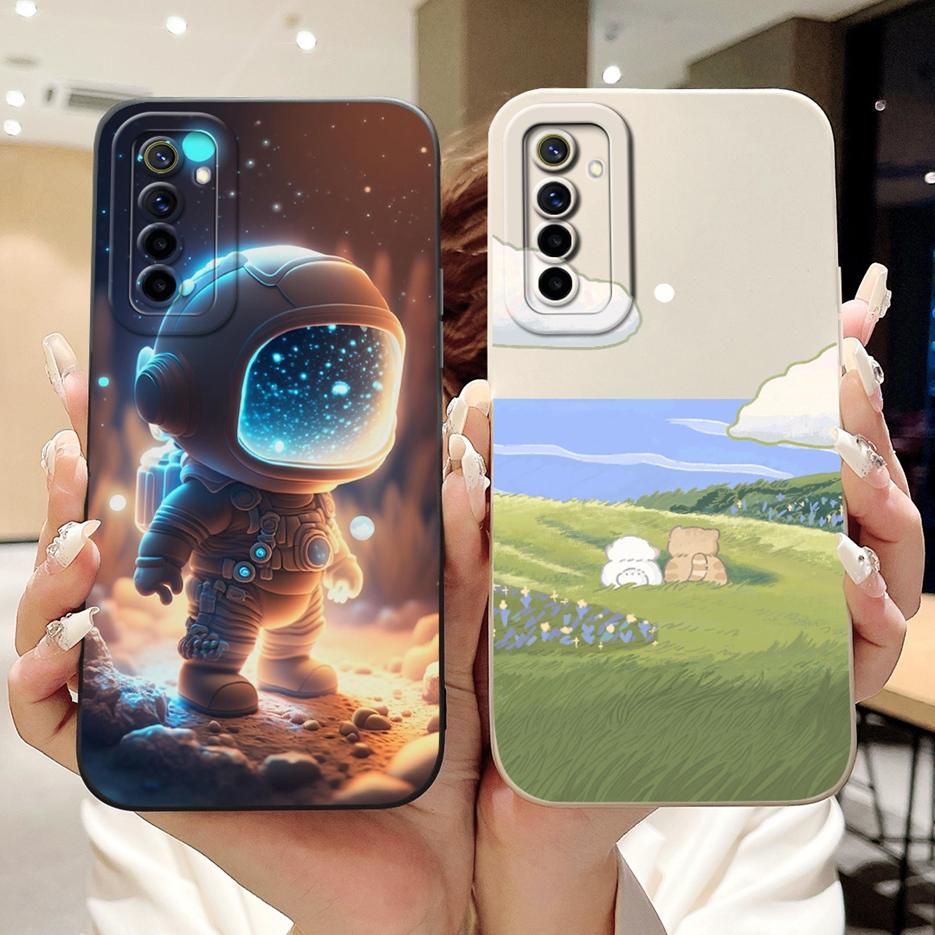 For Realme 6 Pro Case Realme 6i 6S Stylish Candy Painted Cover Shockproof Phone Case For Realme 6S 6i Realme6 Pro Soft TPU Shell