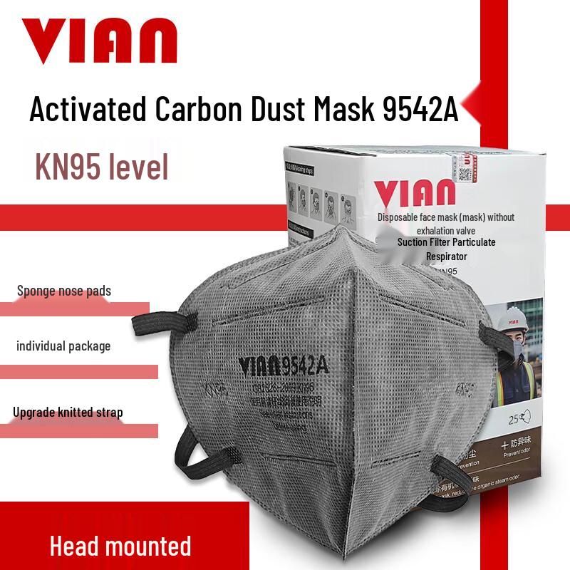 VIAN KN95 Activated Carbon Respirator