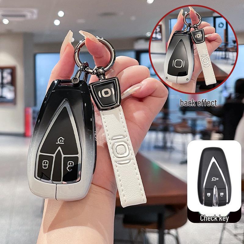 Changan Qiyuan A07 Schlüsseletui für Modelle 25/24: 515 Elite, Premium 710 Flaggschiff mit Metallgehäuse und High-End-Schnalle