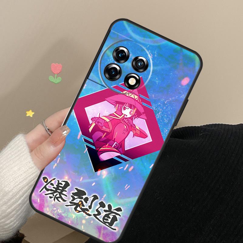 Vaporwave Glitch Anime Cover For OnePlus 12 13 11 12R 13R 9 10 Pro 8T 9RT 10T 10R Nord CE 4 2 3 Lite N20 N30 Case