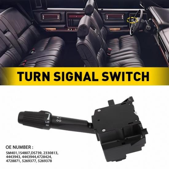 Turn Signal Switch For 1994-2001 Dodge Ram 1500 94-02 Ram 2500 with Wiper Delay
