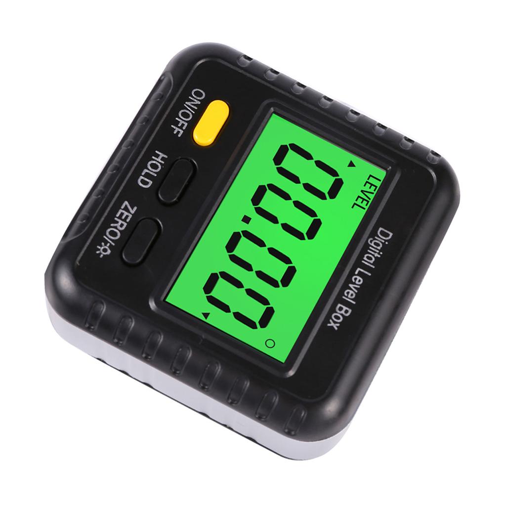 Digital Inclinometer 360 Degree Multi Purpose LCD Display Angle Finder Gauge Angle Measuring Tool for Construction Automobile Repair
