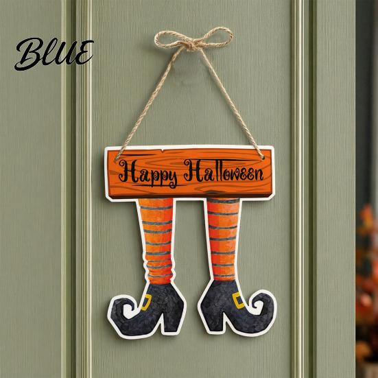 Halloween Festive Atmosphere Decor Pumpkin Door Hanging Decor Spooky Wall Ornament for Party Must-have Decoration Scene Front Entryway Decoration,