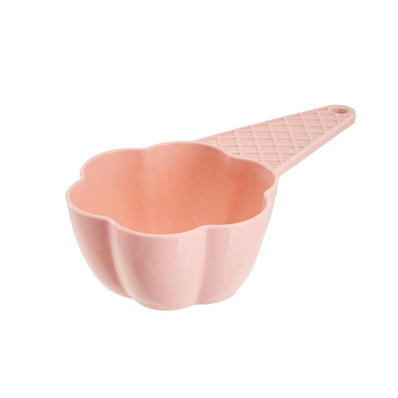 Multi-Functional Pet Food Scoop for Cats & Dogs розовый