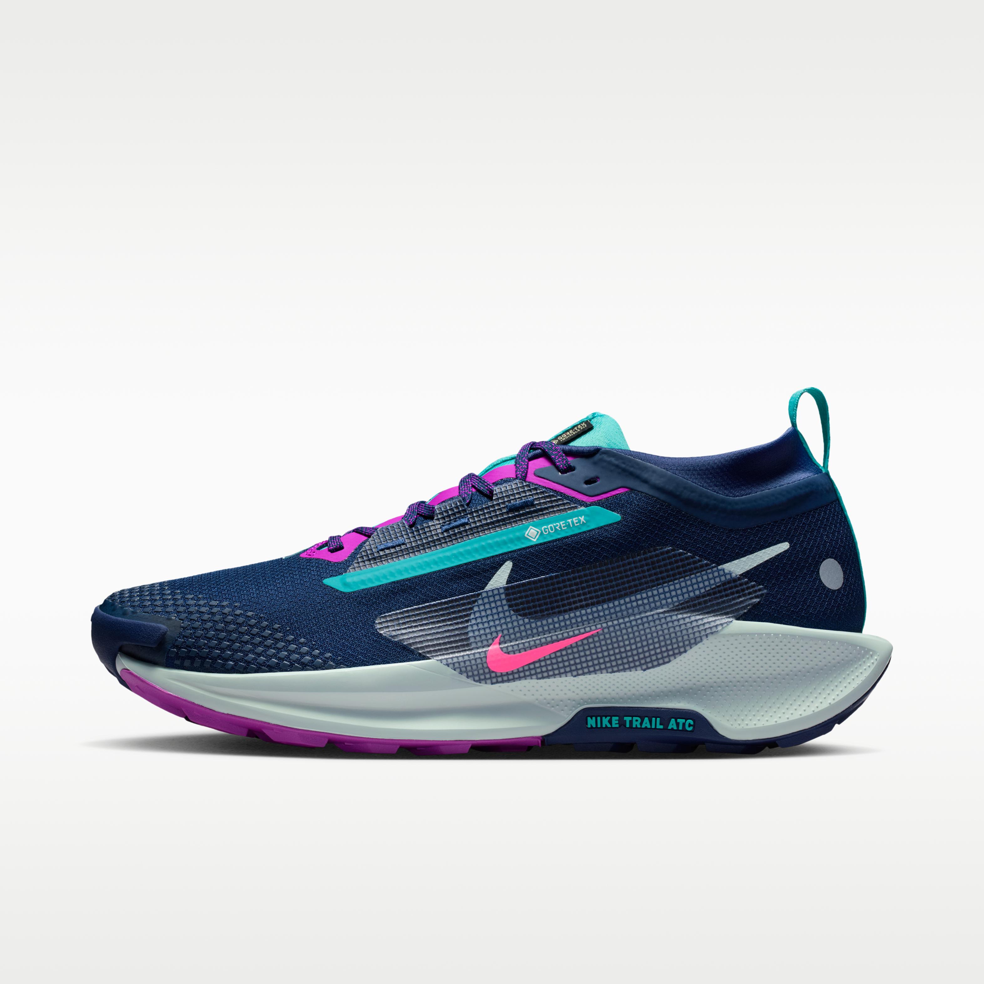 Nike React Pegasus Trail 5 Gore-Tex Midnight Navy Hyper Pink 42.5