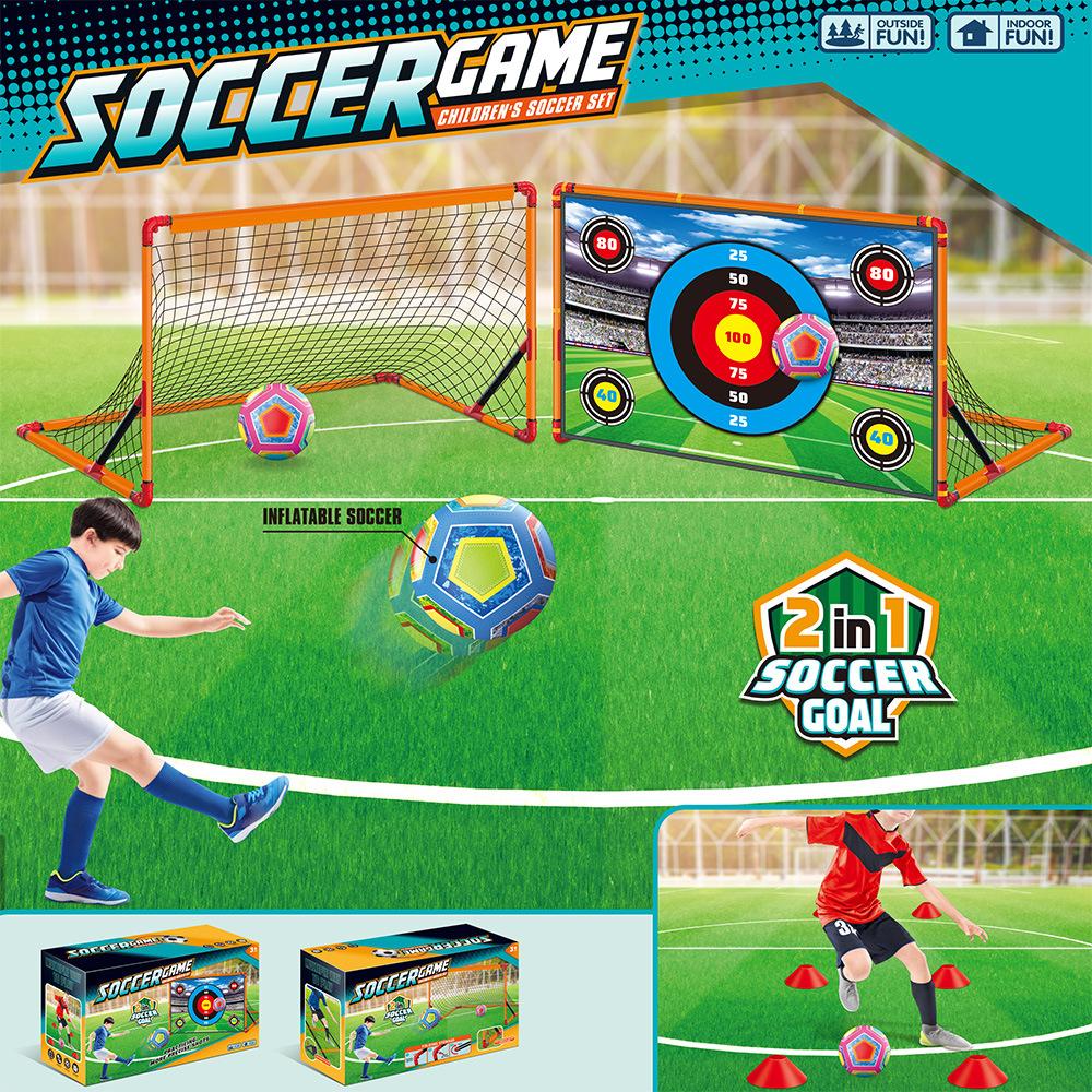 Target Goal New Folding Football Goal Training Suit Boys Football Sports Toy Gift