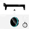 For Zeekr 7X 2025 2026 Car Phone Holder Screen Fixed Clip Wireless Charger Phone Mount Qi Phone Charger Mounts Base Accessories