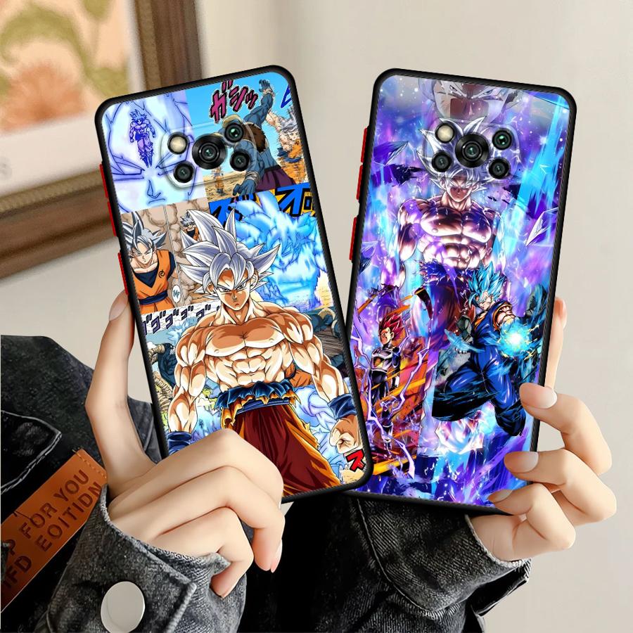 Case for Xiaomi Poco C40 C50 C51 F3 X3 NFC M5s X3 X4 X5 Pro Back Phone Cover Dragon Ball Innovation Goku