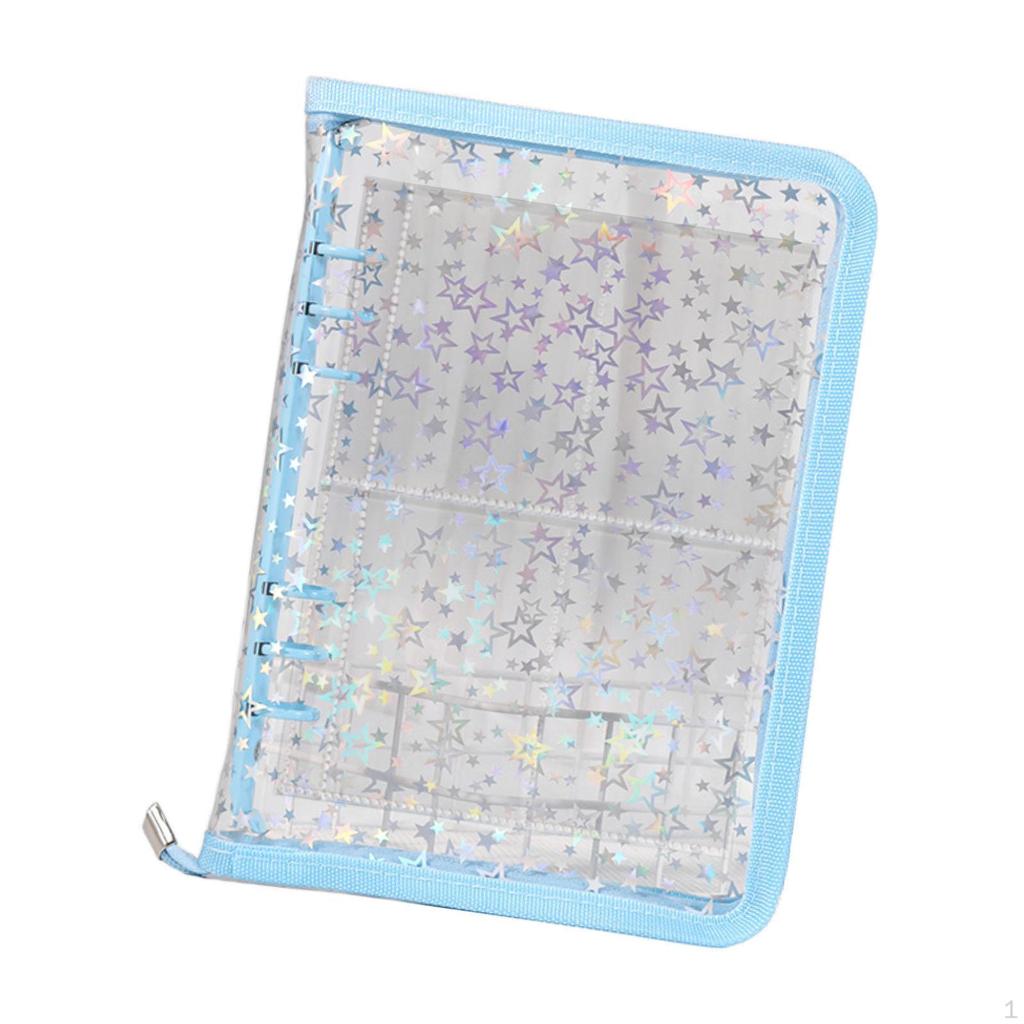 Schmuckaufbewahrungsbuch Reise-Organizer-Etui Karten Knöpfe Wiederverwendbar