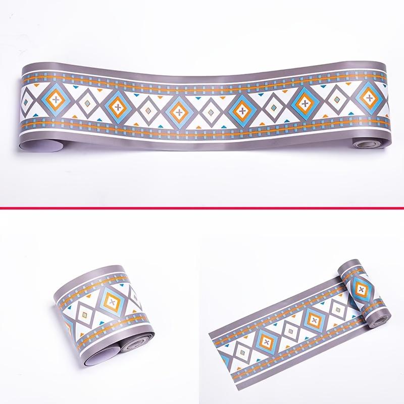 1 Stück 5M Flexible Selbstklebende PVC Wasserdichte Dekorleiste - Ideal für Wand-, Kanten-, Rahmen-, Fensterrahmen- & Fliesenrückwanddekoration