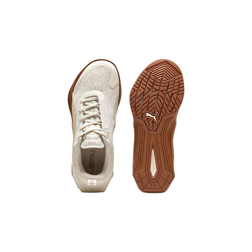 Puma Fuse 3.0 Fabric Synthetic Leather Comfortable Casual Fashion Versatile Low-Top Training Shoes Women sneaker Warm-White 37955912