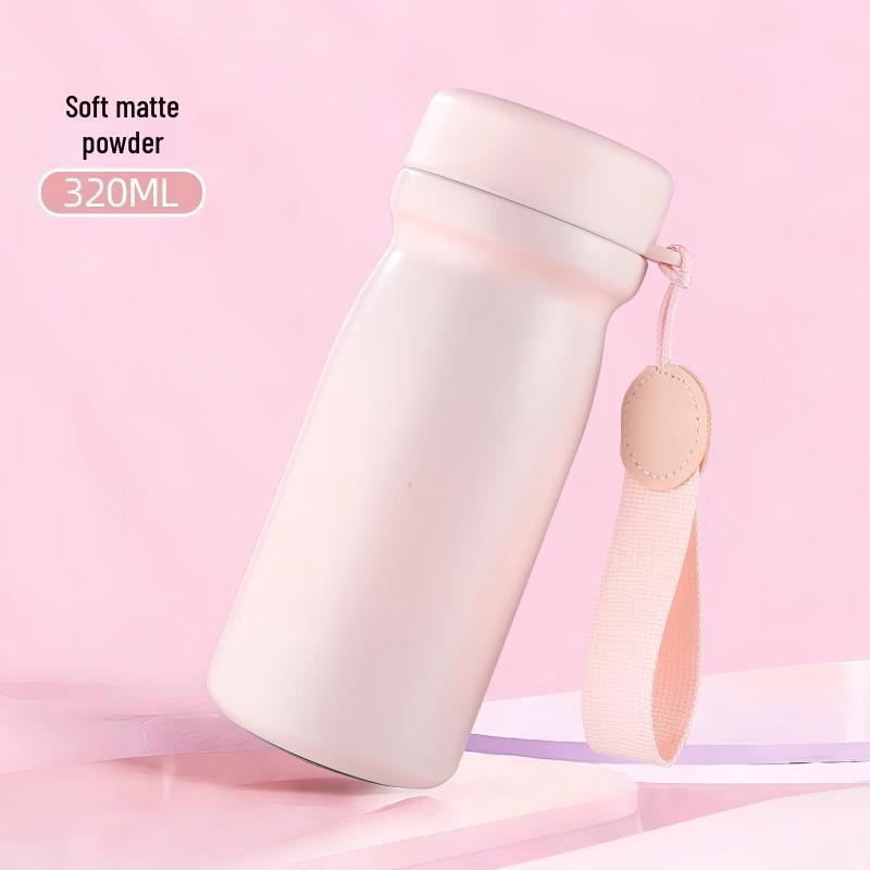 CharmingQi Mini Portable Insulated Stainless Steel Cup