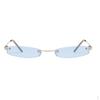 Women Retro Small Designer Eyeglasses Plastic Sunglasses UV400