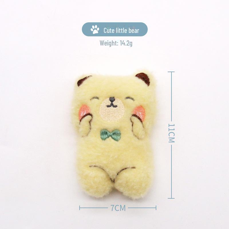 Plyšová hračka pro kočky s šantou kočičí: Samoobslužný, Odolný proti kousání a Odolný proti poškrábání.