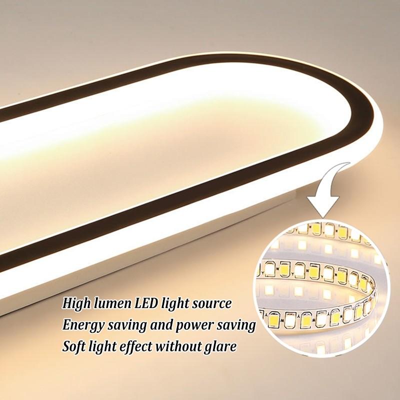 Household Minimalist LED Ceiling Light Remote Control 3 Lighting Modes Corridor Ultra-thin Lighting Lamp