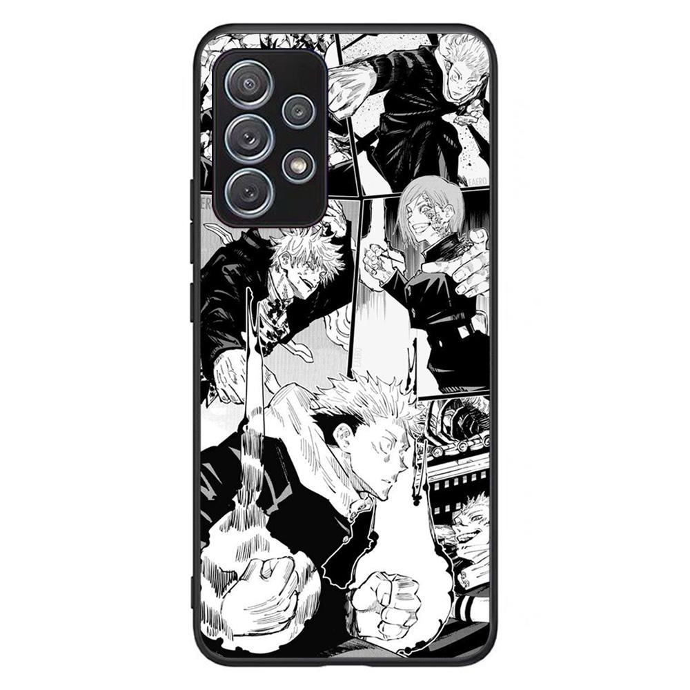 Anime Jujutsu Kaisen Phone Case For Samsung Galaxy A03s A10 A20 A21s A31 A40 A41 A42 A50 A51 A52 A70 A71 A72 A32 A82