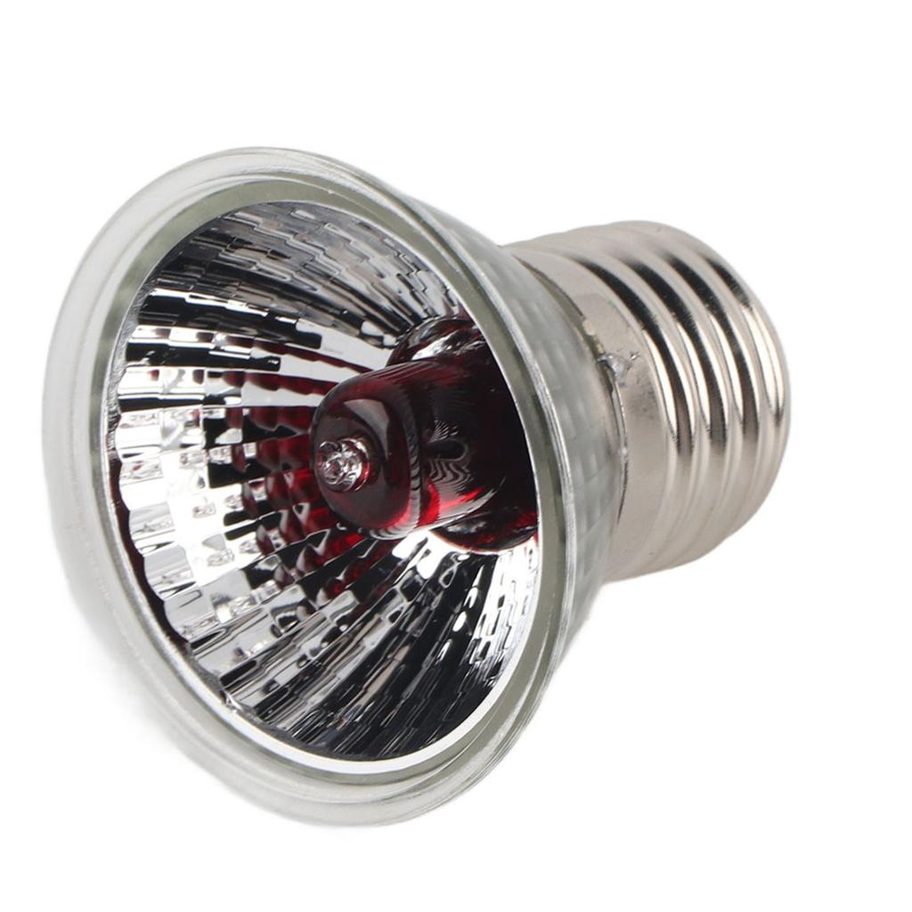 1Pc UVA UVB Reptile Heating Light Bulb Snake Pet Infrared Ray Sunlight Lamp(50W)