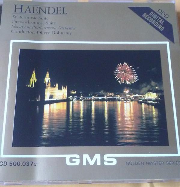 

CD HAENDEL - Watermusic-Suite, Fireworksmusic-Su CD500037E GMS Productions France Classical Used