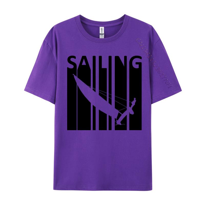 Sailing Kat Sailing Tshirts Bold Style Premium Cotton Men Tops T Shirt Novelty Design Autumn T Shirt