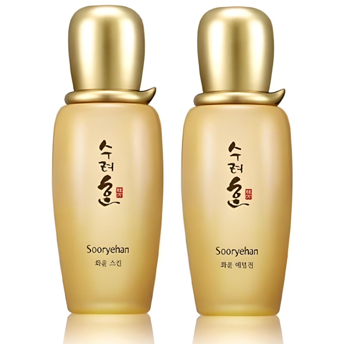 Sooryehan Hwayun Skincare Duo Set – Hydrating Skin Toner 80ml & Balancing Emulsion 80ml