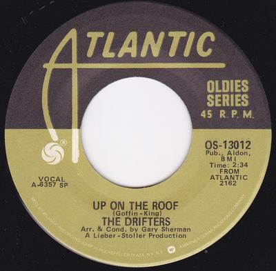 7inch Record DRIFTERS - Up On The Roof / Please Stay OS13012 Atlantic US Rock Used