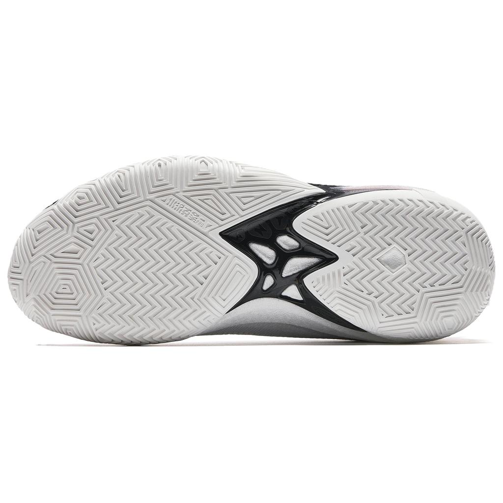 ANTA Men Professional Basketball Shoes White Black Iridescent 912531106-2
