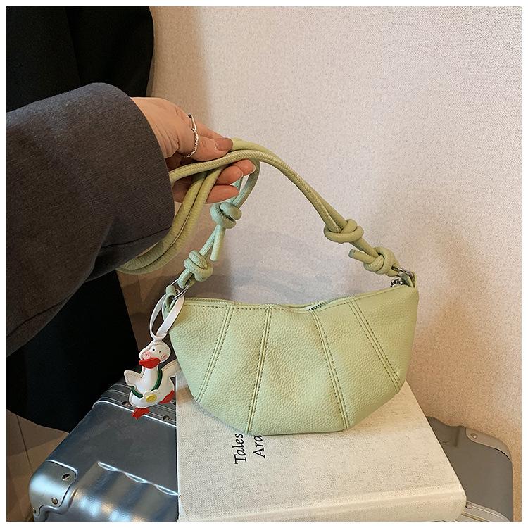 Women's armpit bag, handbag, summer new high-end shoulder bag, messenger bag, large-capacity handbag.