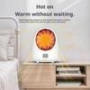 Mini Size Electric Heater Quick Heating Hot Air Blower Portable Heater  Dormitory Use