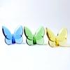 Crystal Desktop Decoration Glass Table Ornaments Elegant Butterfly Figurine  Home Office