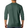 Men's Raglan Sleeve Three-quarter Sleeve Top