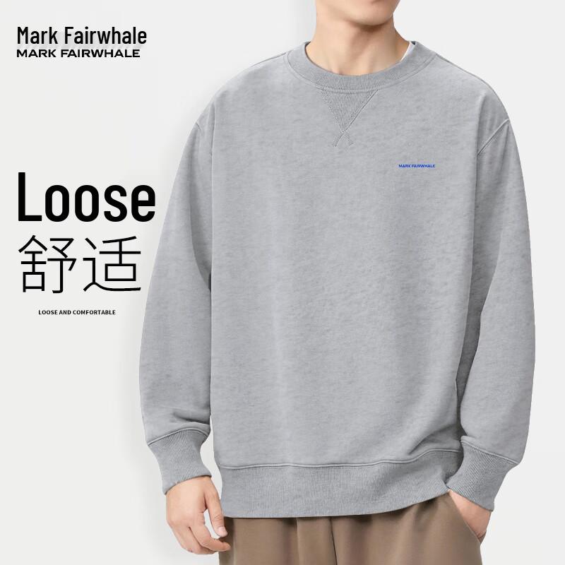 Mark Fairwhale Men's Logo Graphic Crew Neck Sweatshirt