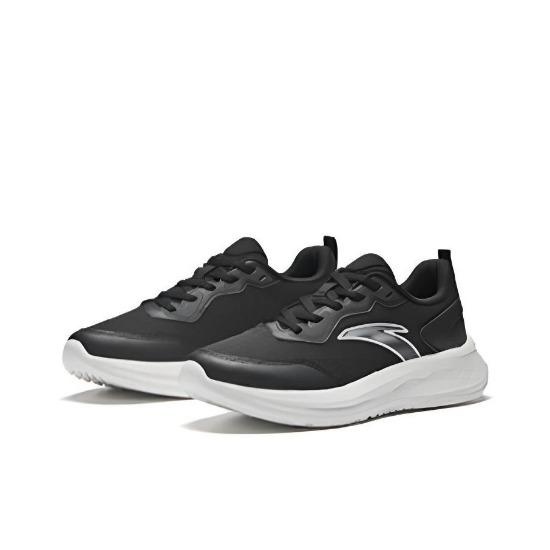 Anta Comfortable Versatile Fashionable Simple Breathable Lightweight Rebound Low-Top Casual Training Running Shoes Women Sneaker Black 922525508-3