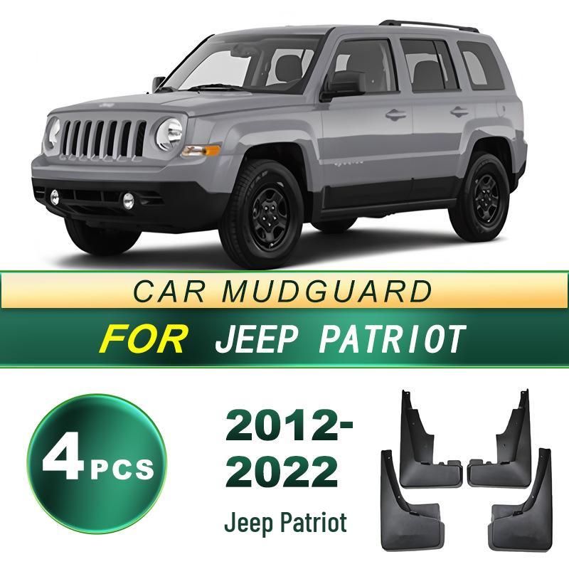 Jeep Compass 2012-2022 Soft Rubber Mud Flaps Upgrade Kit