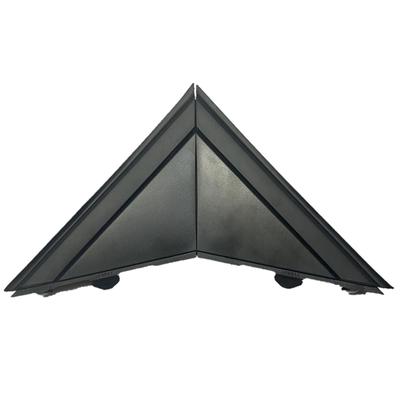 Car Door Mirror Flag Cover Molding Triangle Cover For FIAT 500