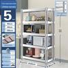 Miling Heavy-Duty 5-Tier Stainless Steel Storage Shelf