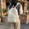 Mochila Ligera de Moda Bolso Diario de Moda Casual Mochila Escolar de Gran Capacidad para Estudiantes Diseño Minimalista para Viajes al Trabajo con Bolsillos Funcionales