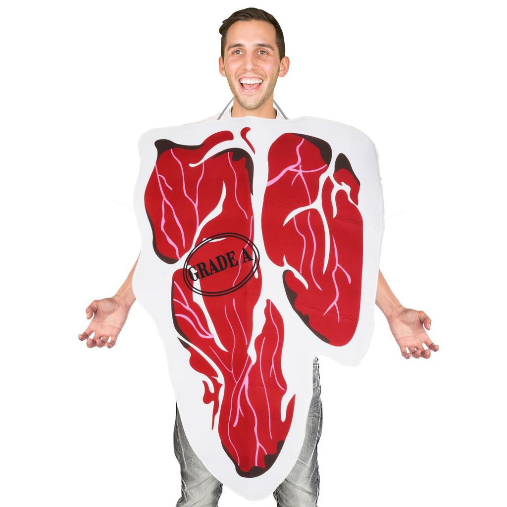 Steak Cosplay Costume, Adult