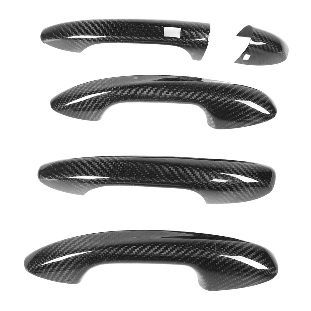 Exterior Door Handle Cover Real Carbon Fiber Replacement for Mercedes?Benz W205 W213