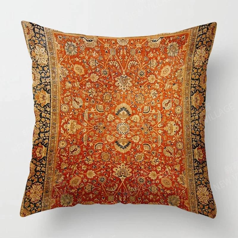 Jesienny wystrój domu jesienna poszewka na poduszkę dekoracyjną do salonu sofa boho 45x45cm 45*45 50*50 60x60cm 40*40 35x35cm Maroko