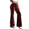 Women's High Waist Flared Pants with Soft for Casual Wear