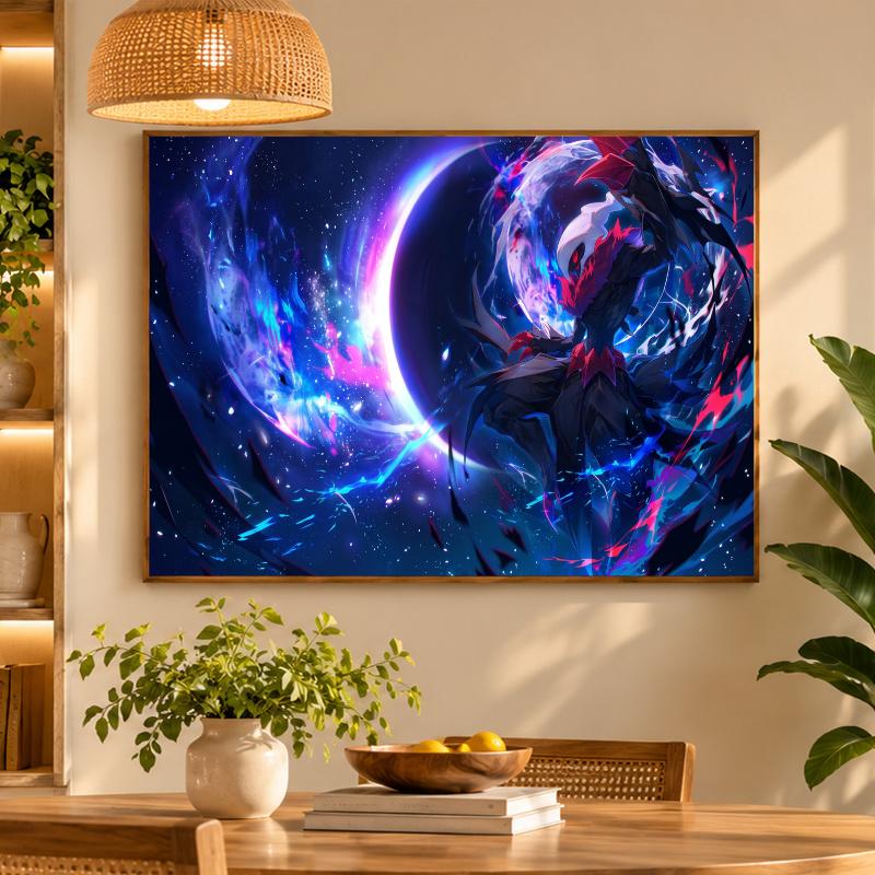 5D Diamond Painting Darkrai DIY Full Drill Diamond Art Kit Home Decoration