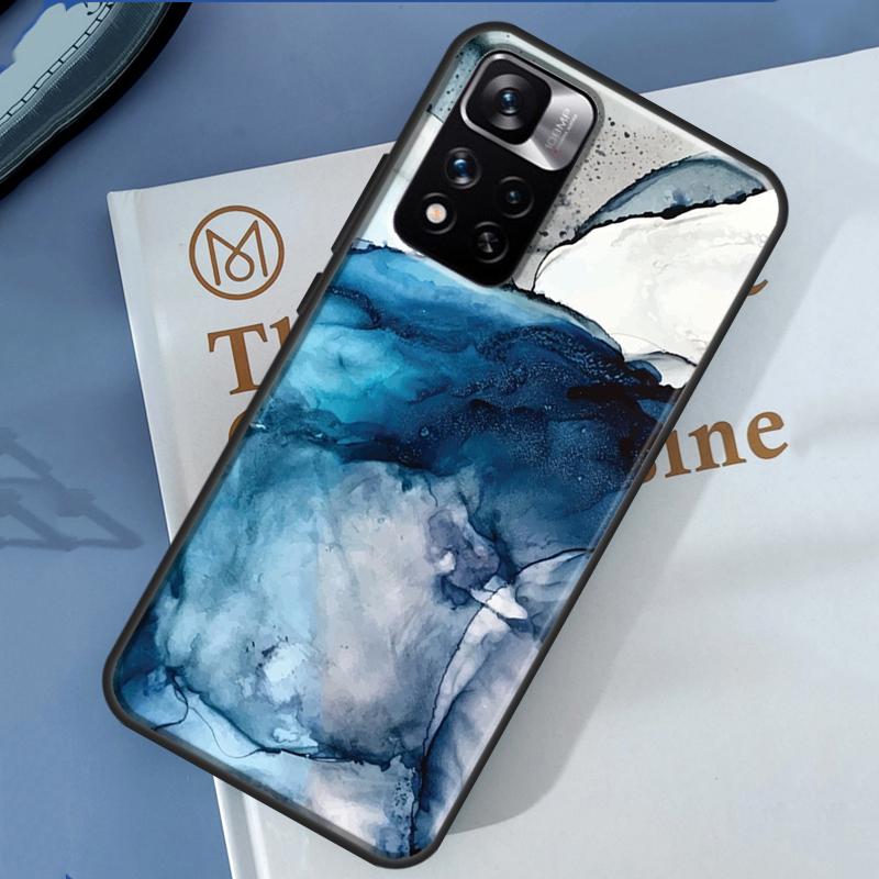 Beachy Pastel Abstract Painting Case For Xiaomi Redmi 13C 10C 12C 14C Redmi Note 14 13 Pro 12 11 9 10 9S 10S 11S 12S Cover