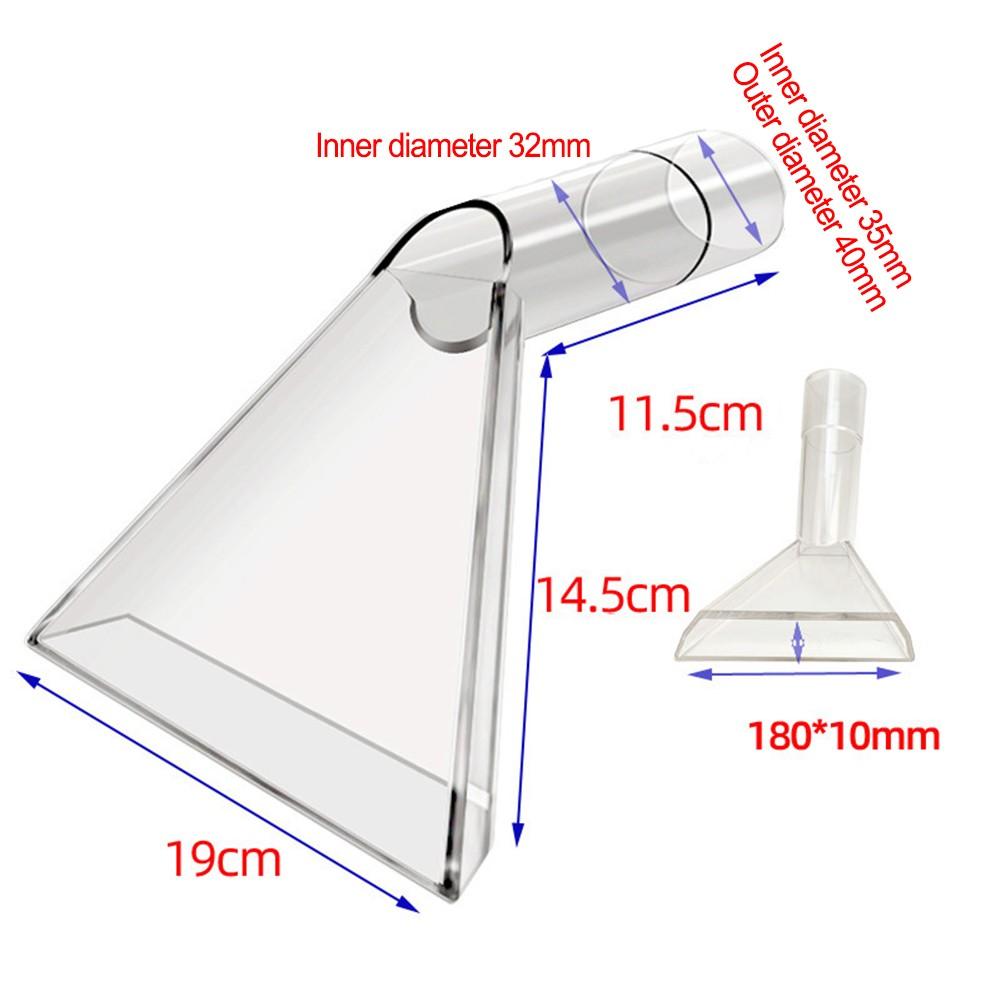 

Прозрачная насадка для чистки обивки для пылесоса с регулируемыми наконечниками large clear tip