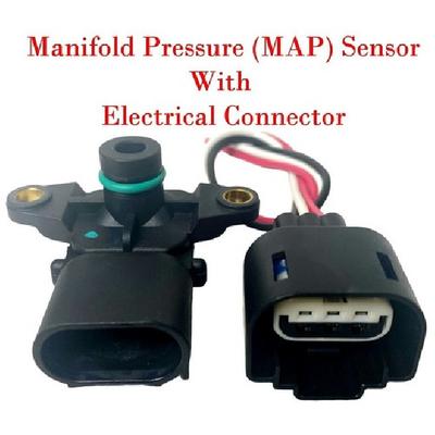 2001-2004 Chrysler Dodge Jeep Manifold MAP Sensor W/Connector | Bolt-On | Pressure Sensor Performance | Easy Tallation