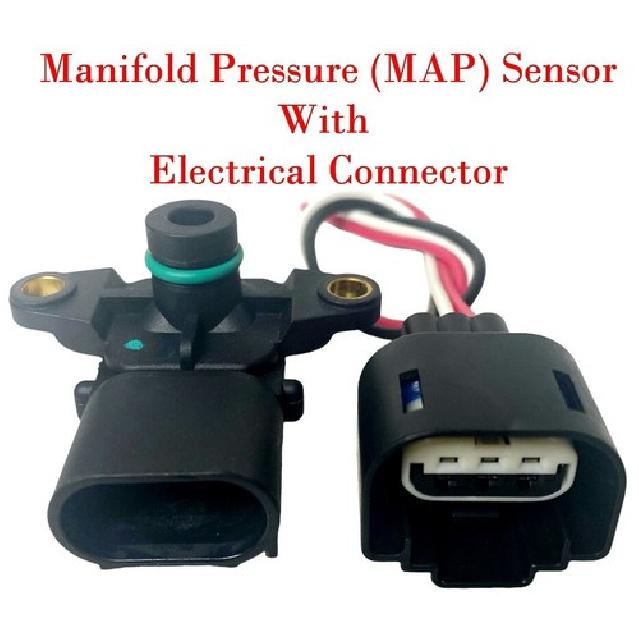 

2001-2004 Chrysler Dodge Jeep Manifold MAP Sensor W/Connector | Bolt-On | Pressure Sensor Performance | Easy tallation